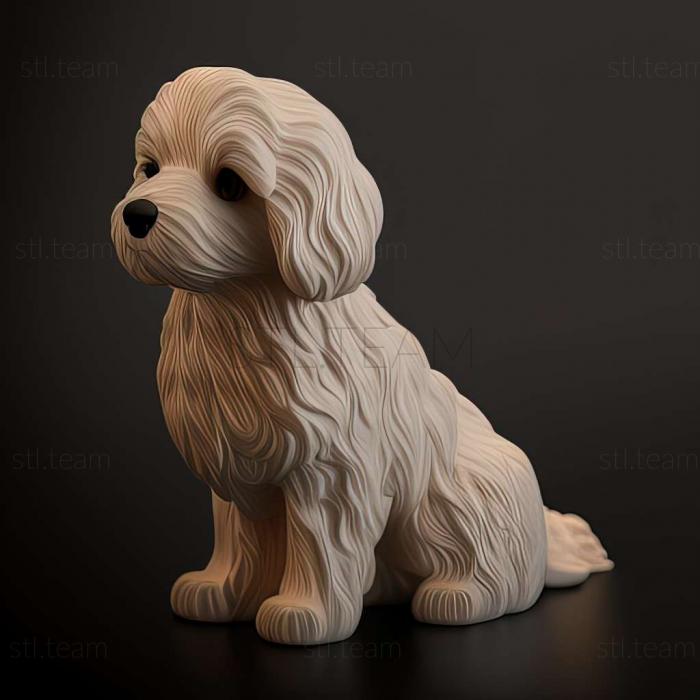 3D модель Болонская собака (STL)